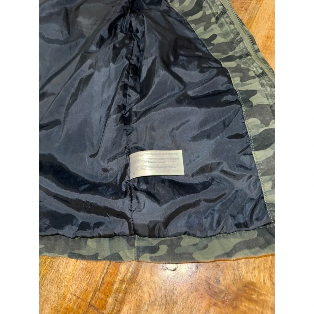 OshKosh B'gosh Boys Camo Field Jacket Green Camouflage Utility Coat Size 8